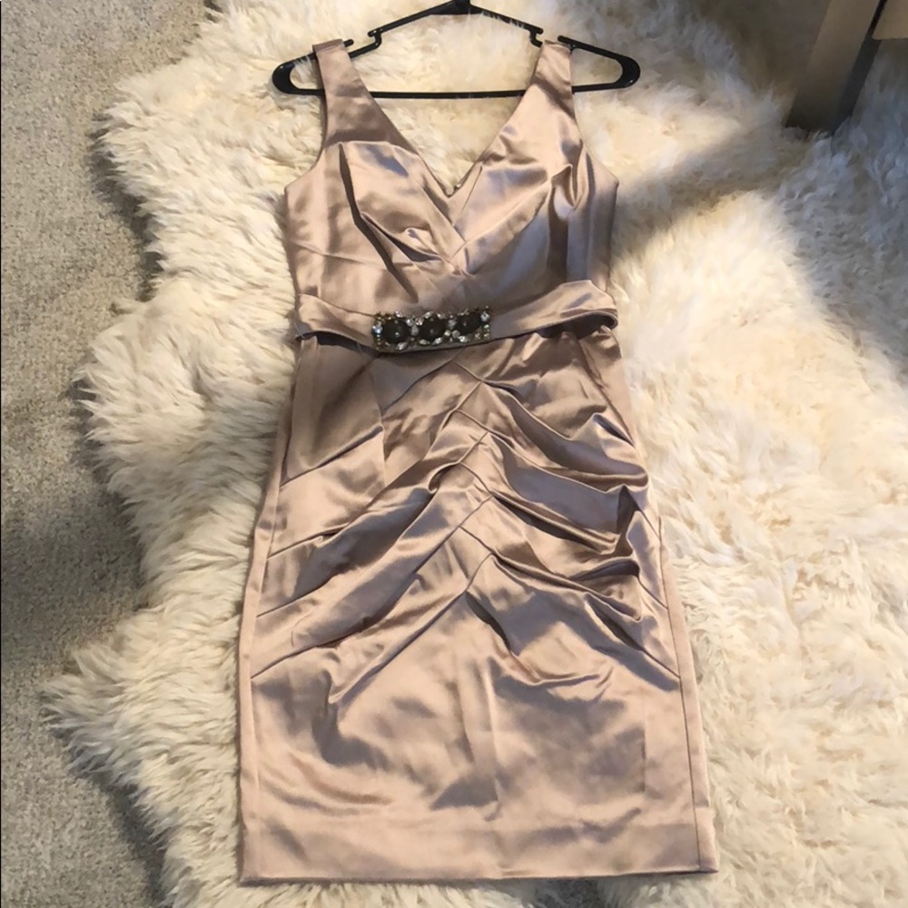SALE Nicole Miller runway cocktail origami dress 4